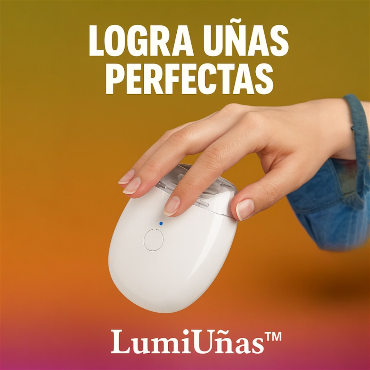 LumiUñas™ – Cortauñas Eléctrico 3 en 1 con Luz LED y Recolector