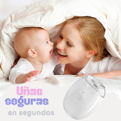 LumiUñas™ – Cortauñas Eléctrico 3 en 1 con Luz LED y Recolector